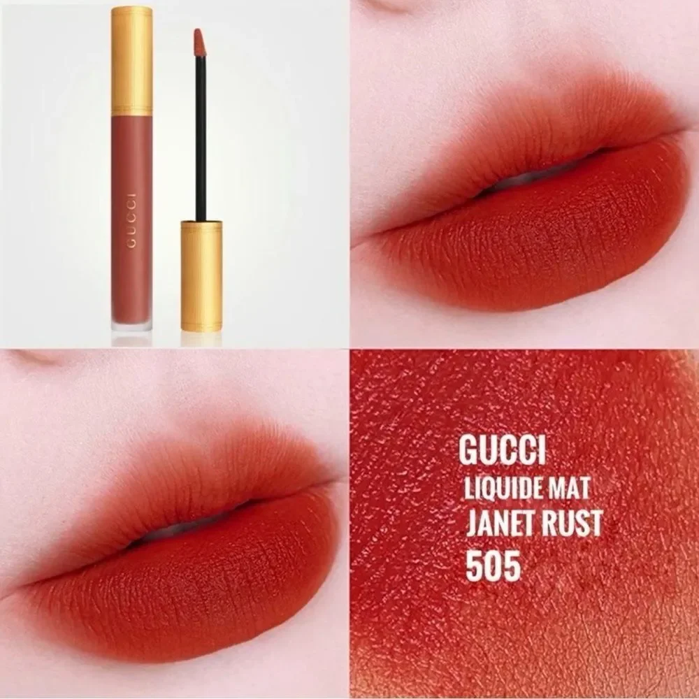 Gucci Janet Rust 505 Liquid Matte Lip Colour Rouge À Lèvres Authentic New